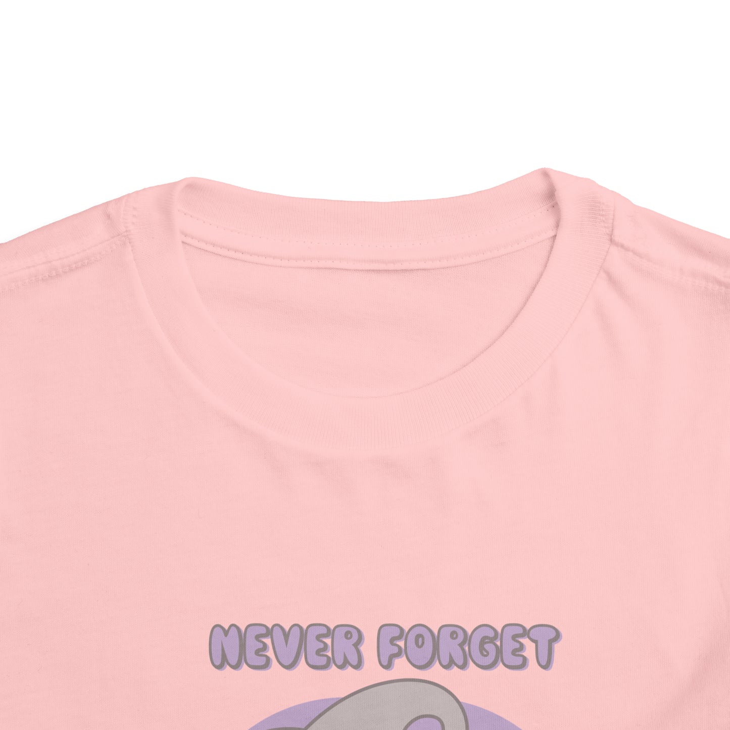 Never Forget Bath Time - Toddler Short Sleeve Tee