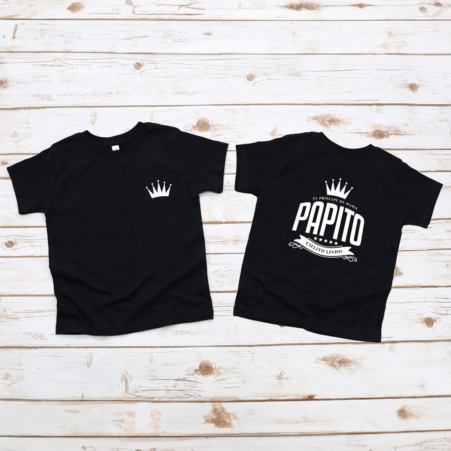 Papito - Mom's Prince - Toddler Short Sleeve Tee