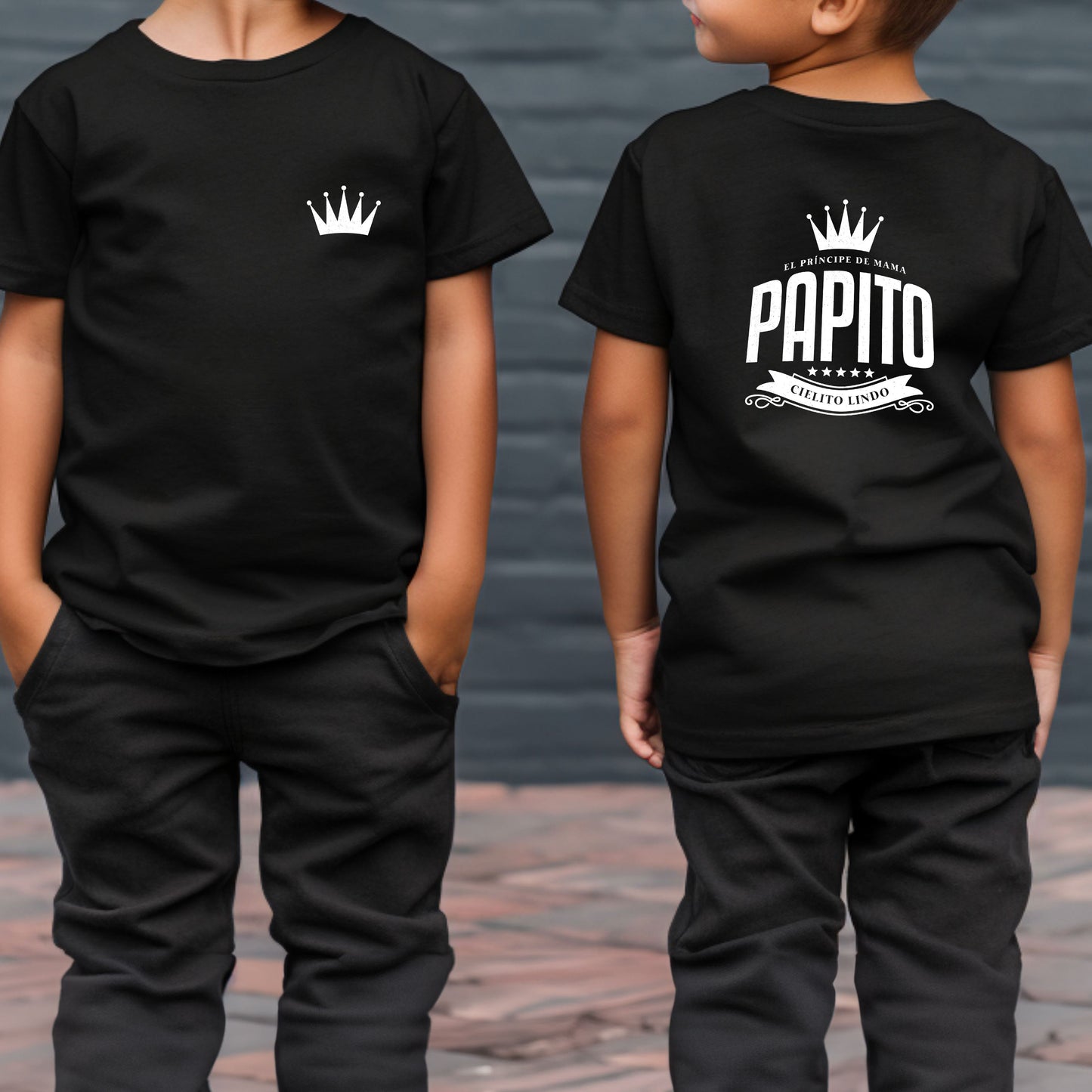 Papito - Mom's Prince - Toddler Short Sleeve Tee