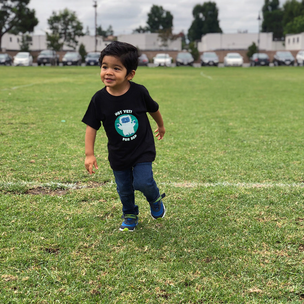 Not Yeti For Bed - Toddler Short Sleeve Tee