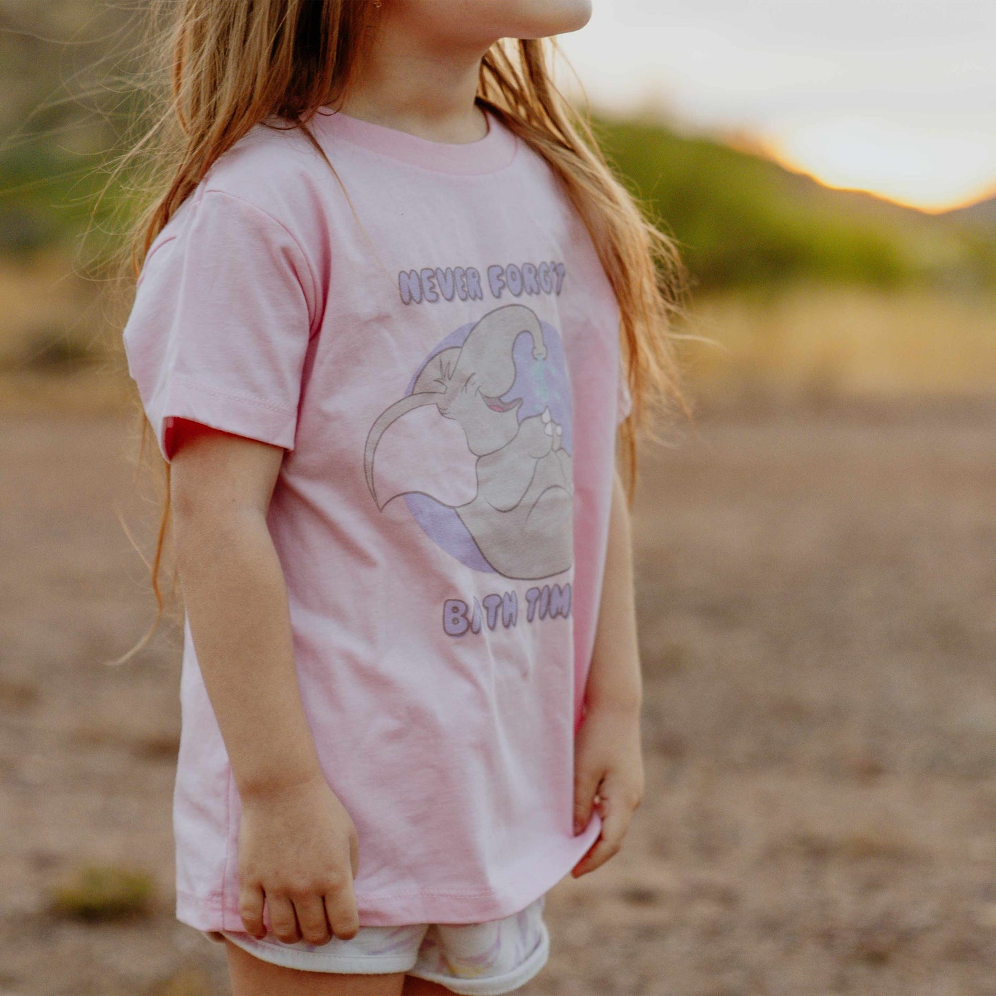 Never Forget Bath Time - Toddler Short Sleeve Tee