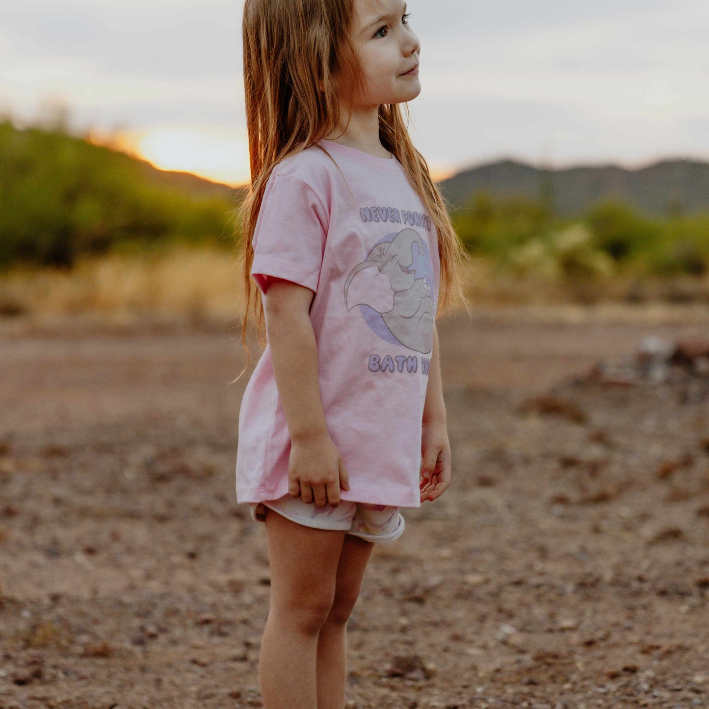 Never Forget Bath Time - Toddler Short Sleeve Tee