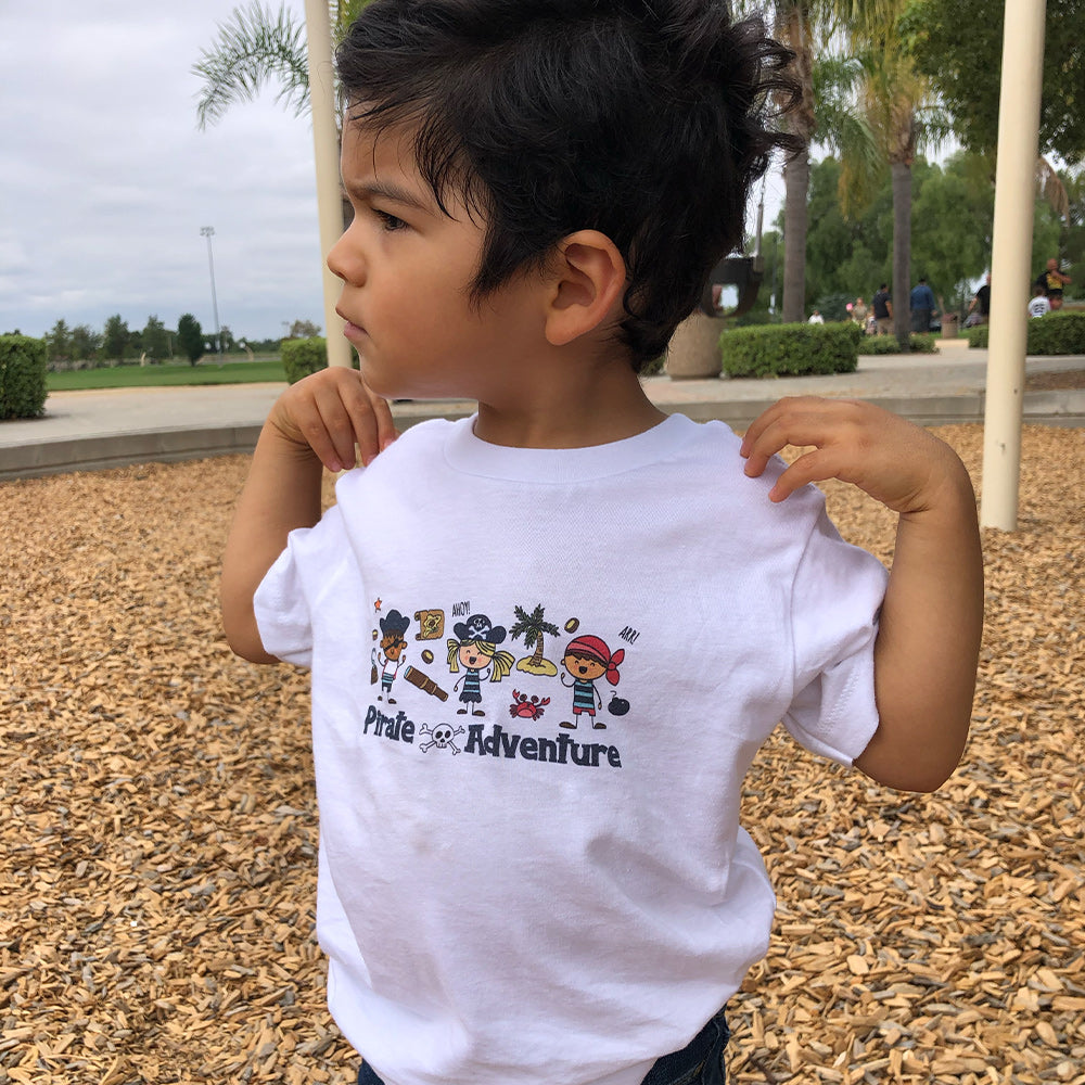 Pirate Adventure Crew - Toddler Short Sleeve Tee