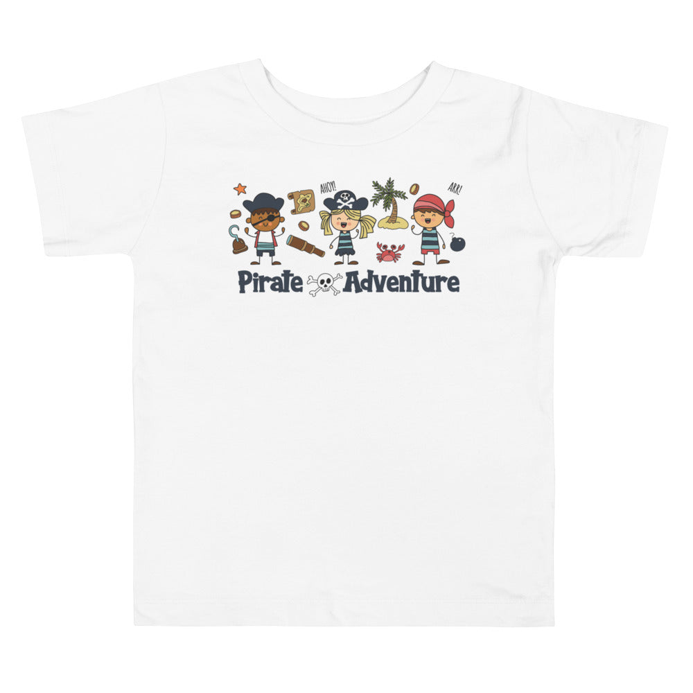 Pirate Adventure Crew - Toddler Short Sleeve Tee